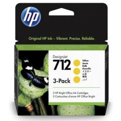  HP DJ No.712 DesignJet 230/630 Yellow 3-Pack 29-ml (3ED79A)