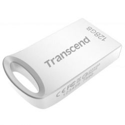 USB 3.1 Flash Drive 128Gb Transcend JetFlash 710, Silver,   (TS128GJF710S) -  3