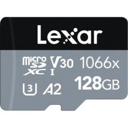  ' Lexar 128GB microSDXC class 10 UHS-I 1066x Silver (LMS1066128G-BNANG)