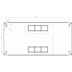   CMS 6U 600*350*373mm (UA-MGSWA635G) -  4