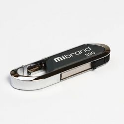 USB   Mibrand 32GB Aligator Grey USB 2.0 (MI2.0/AL32U7G)