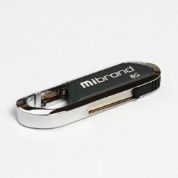 USB   Mibrand 8GB Aligator Grey USB 2.0 (MI2.0/AL8U7G)