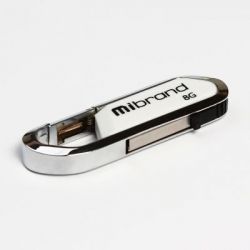 USB   Mibrand 8GB Aligator White USB 2.0 (MI2.0/AL8U7W)