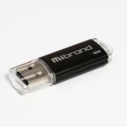 USB   Mibrand 16GB Cougar Black USB 2.0 (MI2.0/CU16P1B)