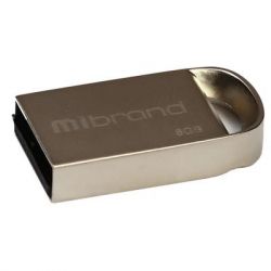 USB Flash Drive 8Gb Mibrand lynx Silver (MI2.0/LY8M2S) -  1