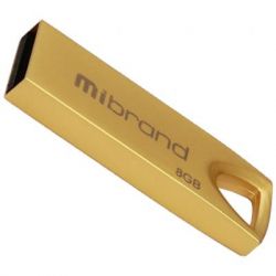 USB Flash Drive 8Gb Mibrand Puma Gold (MI2.0/PU8U1G)