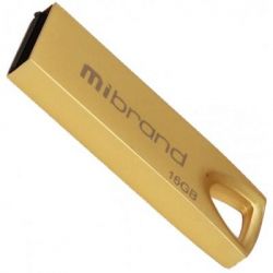 USB Flash Drive 16Gb Mibrand Taipan Gold (MI2.0/TA16U2G) -  1