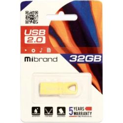 USB   Mibrand 32GB Taipan Gold USB 2.0 (MI2.0/TA32U2G) -  2