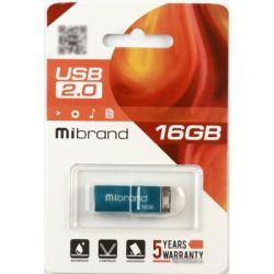 USB Flash Drive 16Gb Mibrand hameleon Light Blue (MI2.0/CH16U6LU) -  2