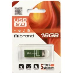 USB   Mibrand 16GB hameleon Light Green USB 2.0 (MI2.0/CH16U6LG) -  2
