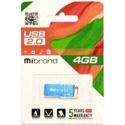 USB Flash Drive 4Gb Mibrand hameleon Blue (MI2.0/CH4U6U) -  2