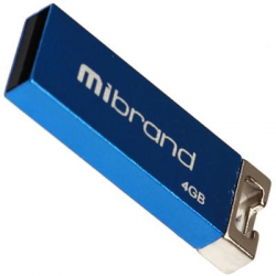 USB Flash Drive 4Gb Mibrand hameleon Blue (MI2.0/CH4U6U) -  1