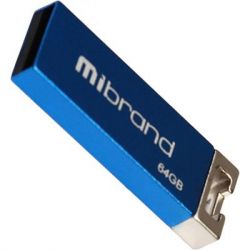USB Flash Drive 64Gb Mibrand hameleon Blue (MI2.0/CH64U6U) -  1