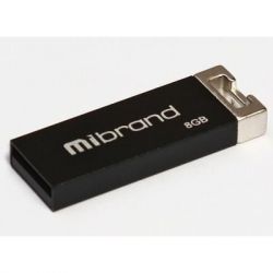 USB   Mibrand 8GB hameleon Black USB 2.0 (MI2.0/CH8U6B)