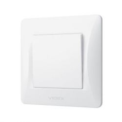   Videx Binera, White, 86x86 , IP20 (VF-BNSW1-W)