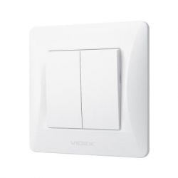  , Videx Binera, White, IP20, 86 x 86  (VF-BNSW2-W)