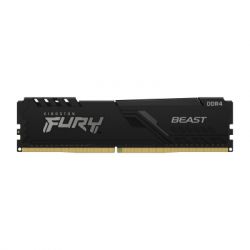  '  ' DDR4 8GB (2x4GB) 2666 MHz Fury Beast Black Kingston Fury (ex.HyperX) (KF426C16BBK2/8) -  2