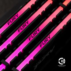  ` DDR4 8GB/3200 Kingston Fury Renegade RGB (KF432C16RBA/8) -  6