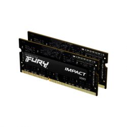     SoDIMM DDR4 64GB (2x32GB) 2666 MHz Fury Impact HyperX (Kingston Fury) (KF426S16IBK2/64)