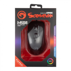  Marvo M508 Multi-LED USB Black (M508) -  4