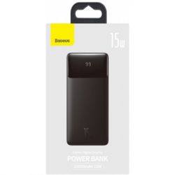  Baseus Bipow Digital Display 15W 20000mAh Black (PPDML-J01) -  10