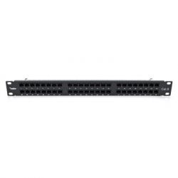 - 19" 48xRJ-45 UTP cat. 6, DUAL type, 1U Merlion (ML-2264-CAT.6)