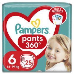 ϳ Pampers  Pants Giant  6 (14-19 ) 25  (8006540069745)