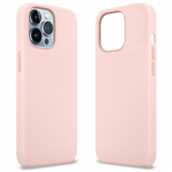     MakeFuture Apple iPhone 13 Pro Max Premium Silicone Chalk Pink (MCLP-AI13PMCP)