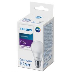  Philips Ecohome LED Bulb 9W 720lm E27 840 RCA (929002299017) -  2