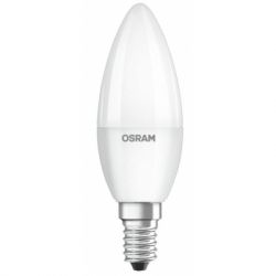  Osram LED VALUE CL B60 6,5W/865 230V FR E14 10X1 (4058075623620)