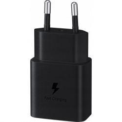 Samsung    15W Power Adapter (w C to C Cable) Black EP-T1510XBEGRU