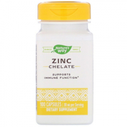  Nature's Way  , Zinc Chelate, 30 , 100  (NWY41091)