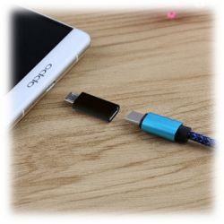  Lapara Micro USB  USB 3.1 Type-C Female black (LA-MaleMicroUSB-TypeC-Female black) -  4