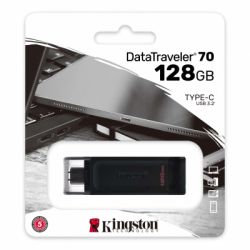 USB3.2 Flash Drive 128 Gb Kingston Type-C DT70/128GB -  3