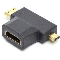  HDMI (F) to mini HDMI (M) / micro HDMI (M) PowerPlant (CA912056)