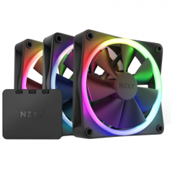    NZXT F120RGB Triple (Black) (RF-R12TF-B1)