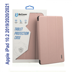    BeCover Soft Edge Pencil mount Apple iPad 10.2 2019/2020/2021 Pink (706815)