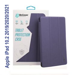    BeCover Soft Edge Pencil mount Apple iPad 10.2 2019/2020/2021 Purple (706816)