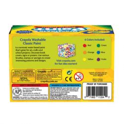   Crayola Classic washable 6  (54-1204) -  5