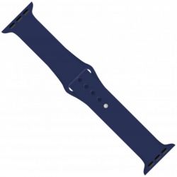   - Intaleo Silicone  Apple Watch 38/40 mm dark blue (1283126494345) -  1