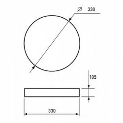  Eurolamp DecoLight 18W 4000K (LED-NLR-18/4(F)new) -  2