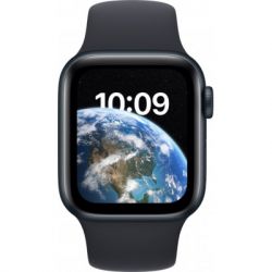 - Apple Watch SE 2022 GPS 40mm Midnight Aluminium Case with Midnight Sport Band - Regular (MNJT3UL/A) -  3