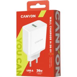   Canyon QC3.0 36W WALL Charger (CNE-CHA36W01) -  4