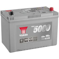   Yuasa 12V 100Ah Silver High Performance Battery (YBX5335)