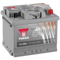   Yuasa 12V 52Ah Silver High Performance Battery (YBX5063)