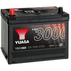   Yuasa 12V 72Ah SMF Battery (YBX3069)