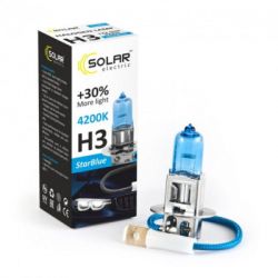  SOLAR H3 12V 55W PK22s StarBlue 4200K (1243) -  4