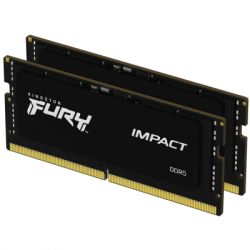    SoDIMM DDR5 64GB (2x32GB) 4800 MHz FURY Impact Kingston Fury (ex.HyperX) -  1