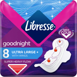   Libresse Ultra Goodnight Large 8 . (7322540960235)