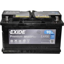   EXIDE PREMIUM 90Ah  (-/+) 720EN (EA9008)